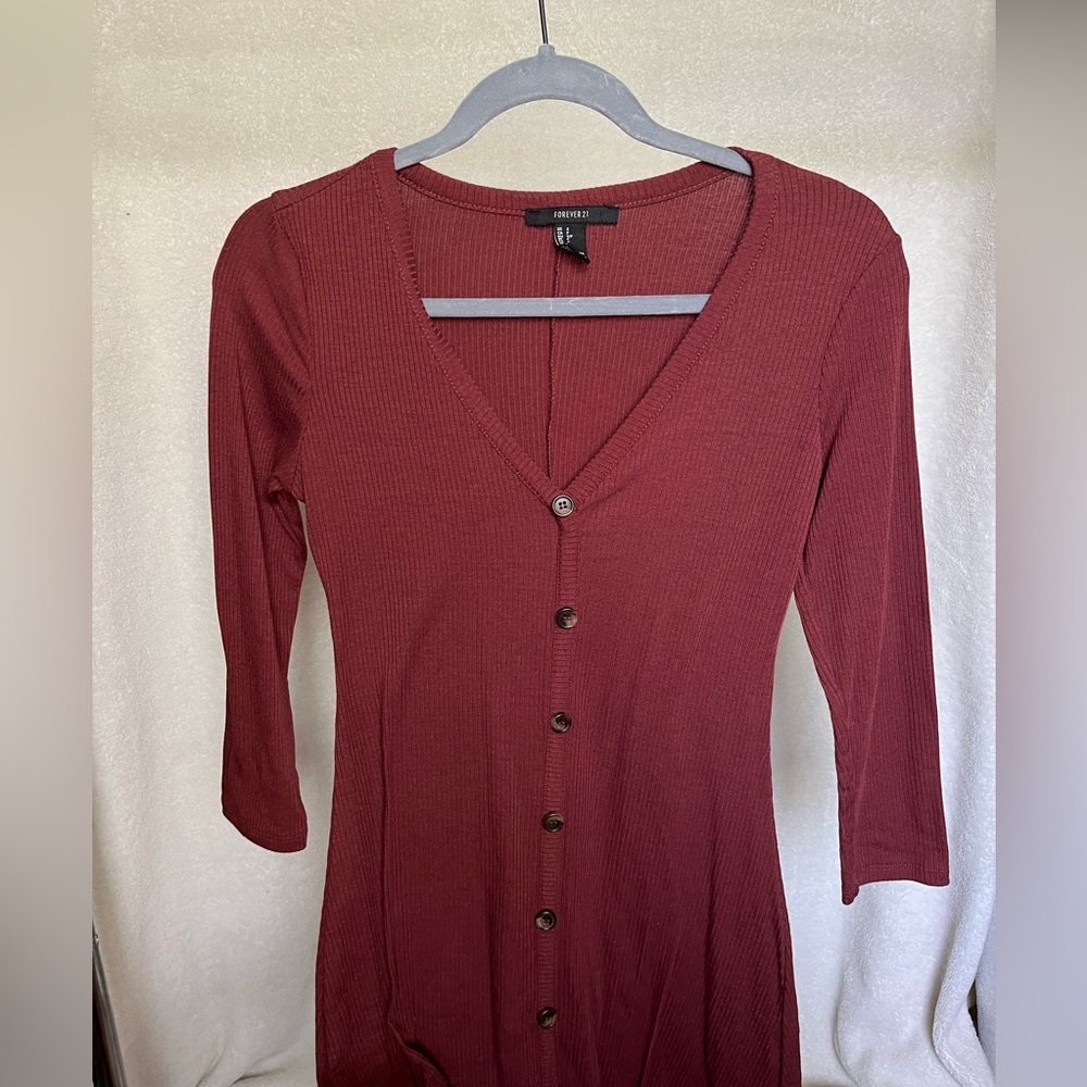 Forever 21 Button Up Dress